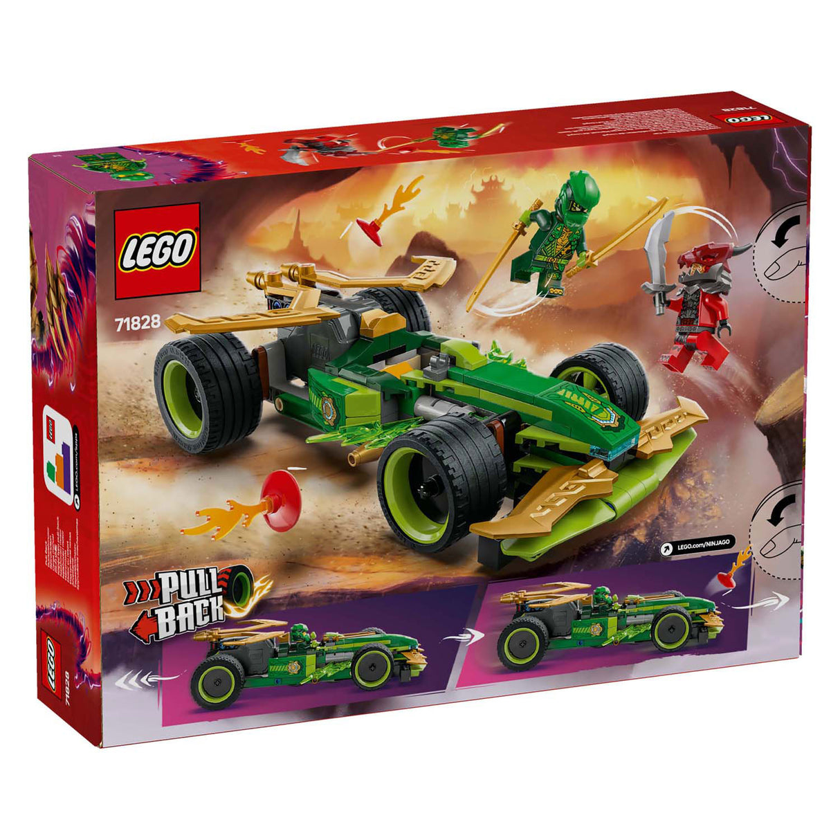 Lego Ninjago 71828 Lloyds Racing Car Racing