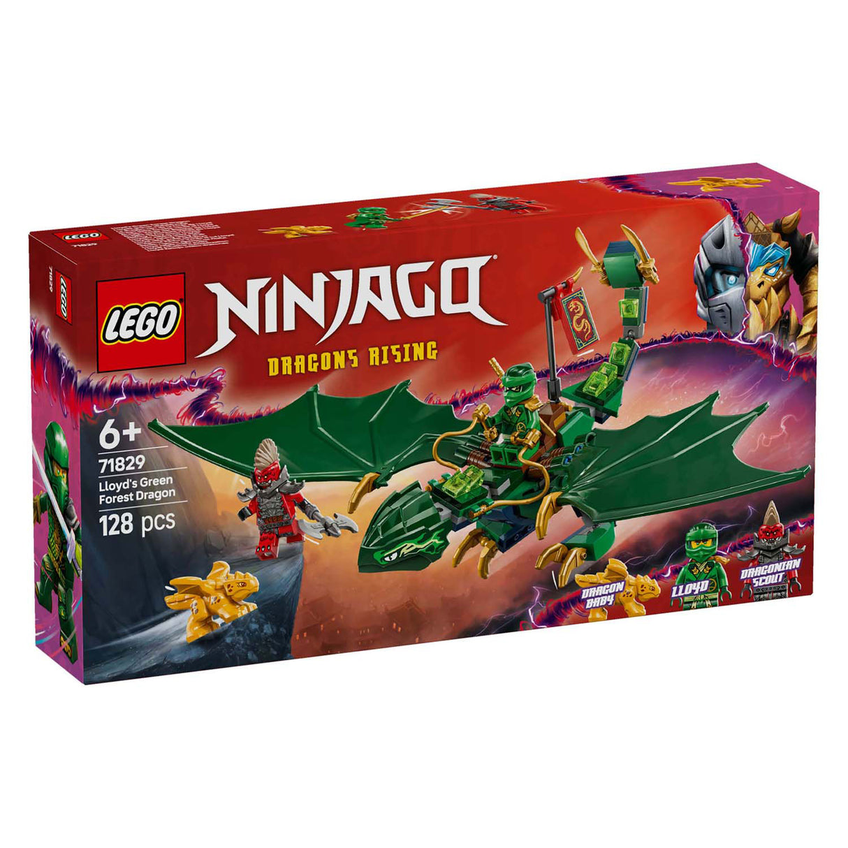 Lego Ninjago 71829 Lloyds Green Forest Drache