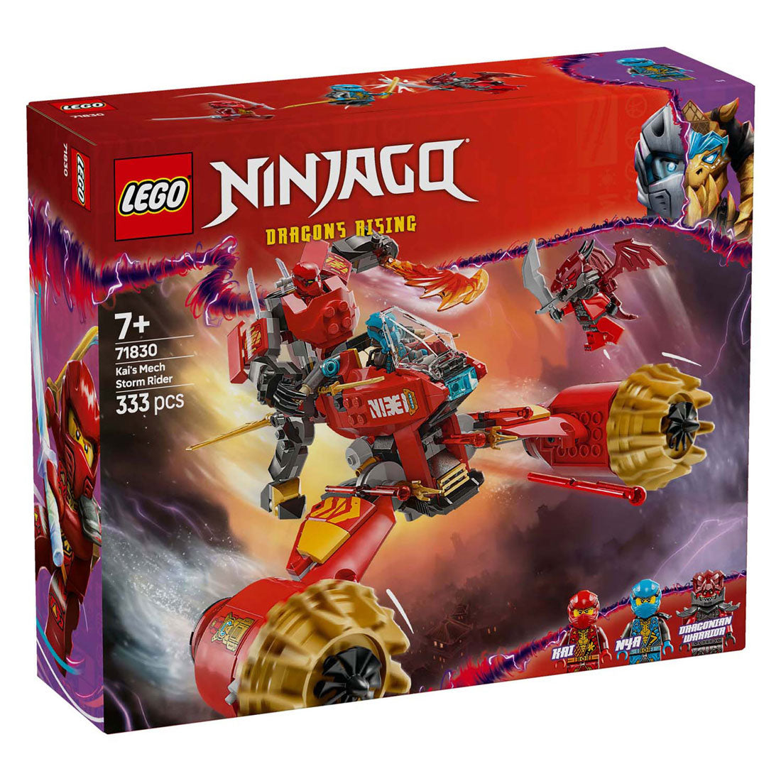 Lego Ninjago 71830 Kai's Mechestorm vozilo