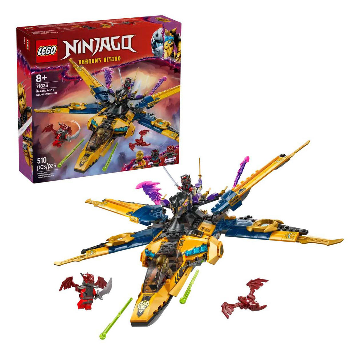 Lego Ninjago 71833 Ras og Arins Superstormplaat