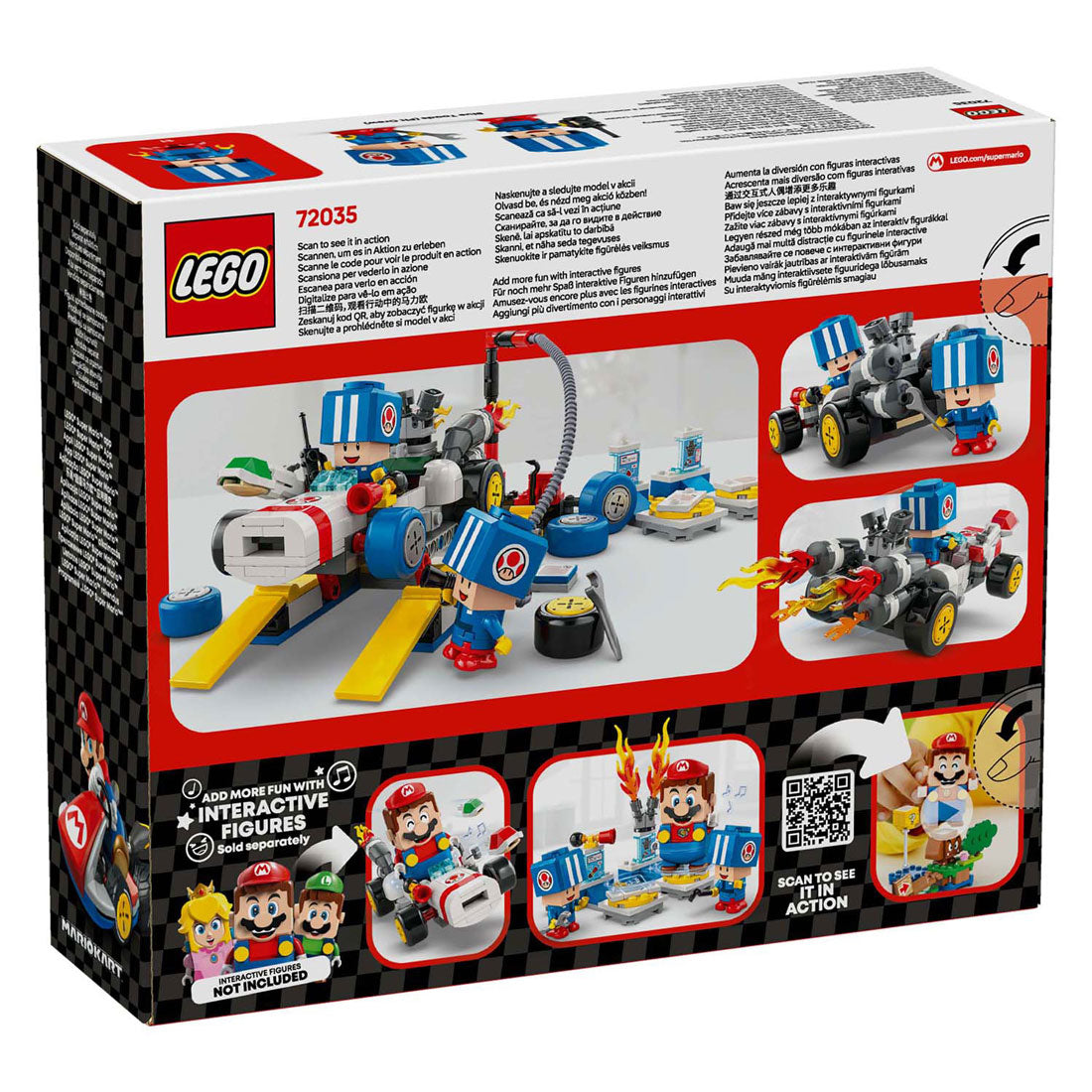 LEGO Super Mario 72035 Mario Kart Kröten Garage