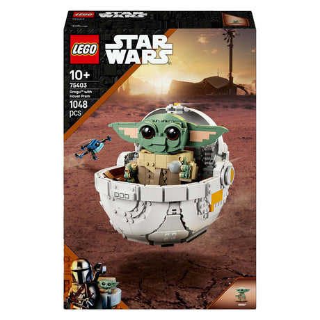Lego star wars: the mandalorian™ grogu™ met zweefkinderwagen 75403