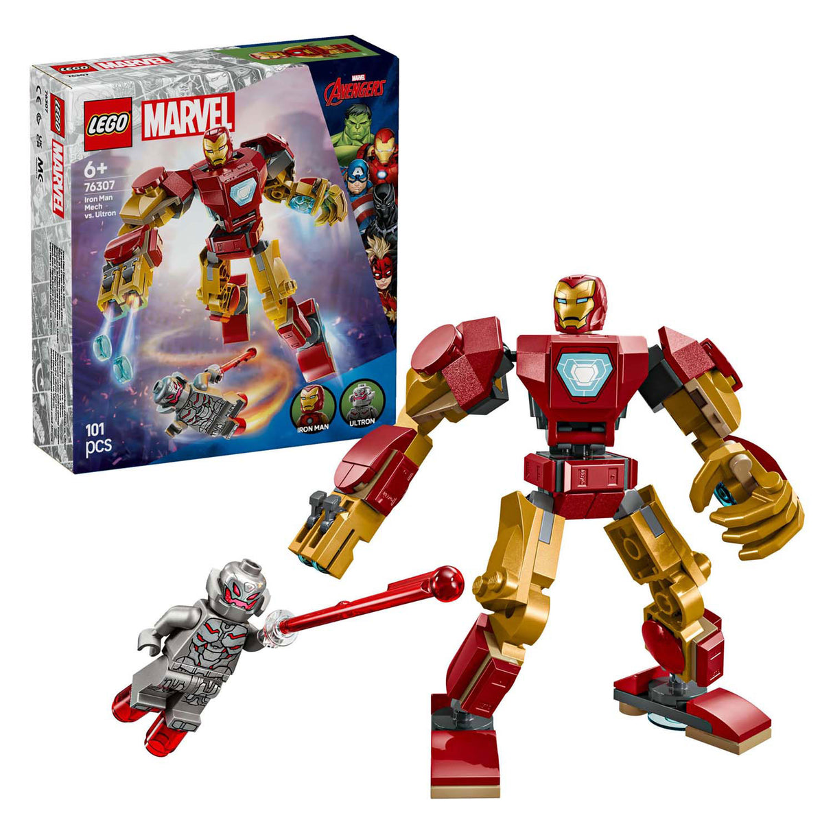 Lego Super Heroes 76307 Iron Man Mecha Vs. ultron