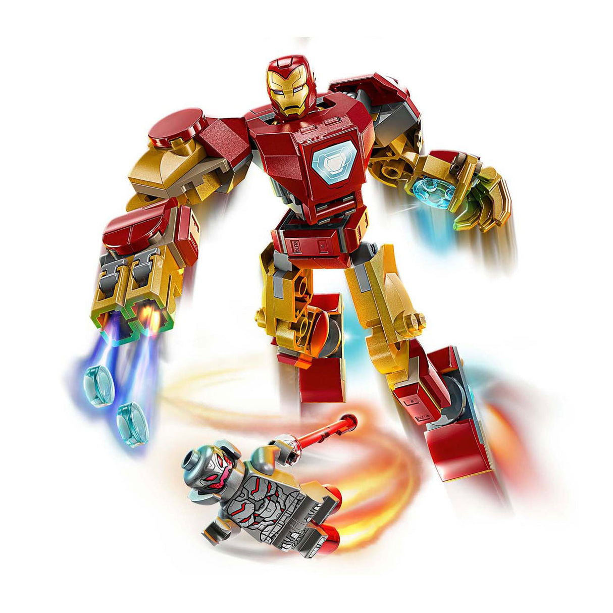 Lego super heroes 76307 iron man mecha vs. ultron