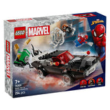 Lego super heroes 76309 spider-man vs. venoms klassieke auto