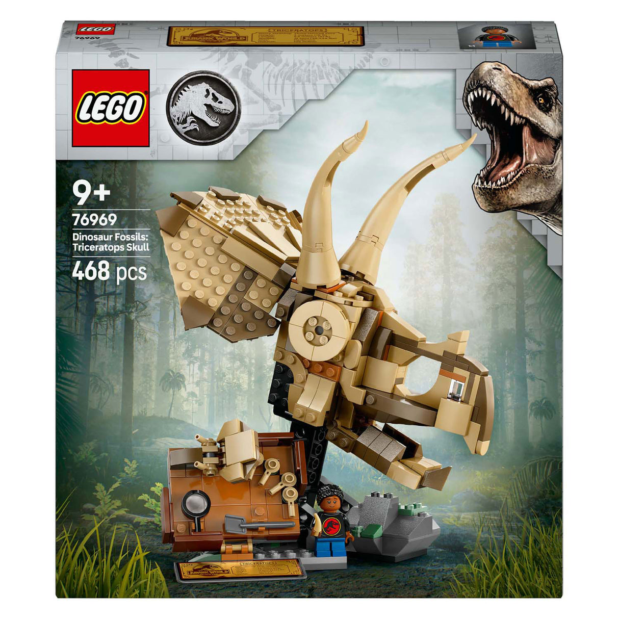 Lego Jurassic World 76969 Dinosaurus Fossiler: Triceratops Schedel