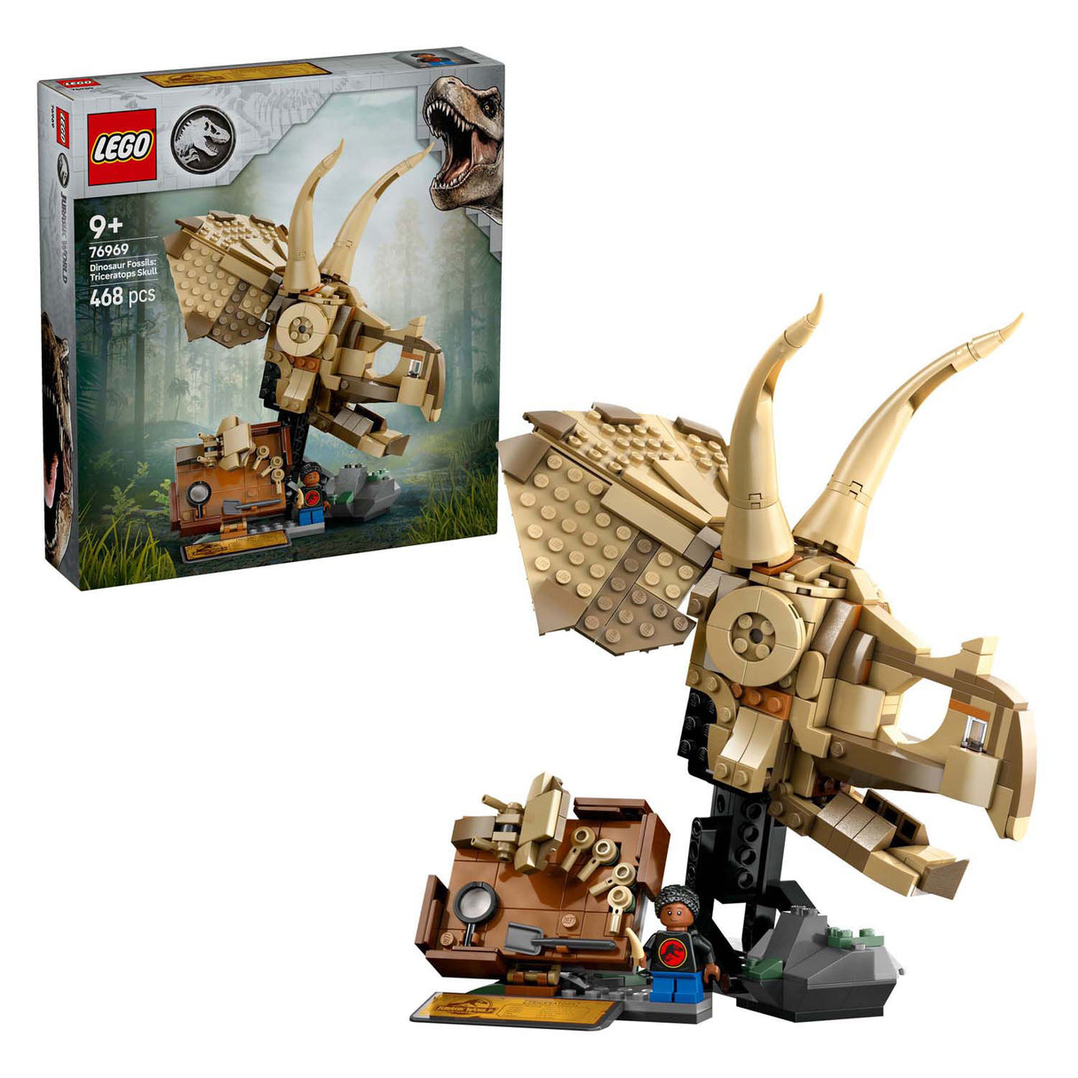 LEGO Jurassic World 76969 Fosílie Dinosaurus: Plán Triceratops