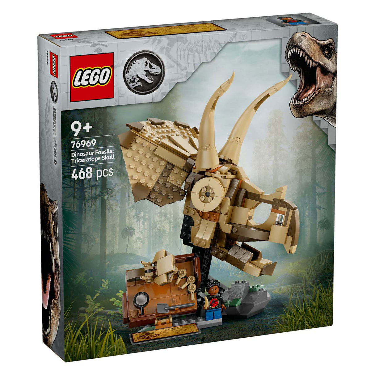 LEGO Jurassic World 76969 Fossils Dinosaurus: programma Triceratops