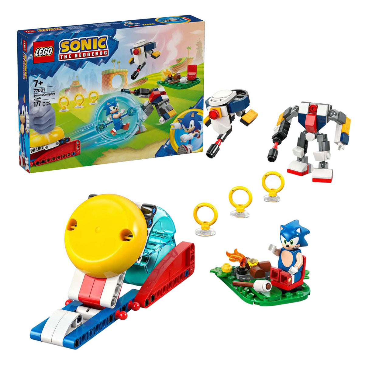 Lego Sonic The Hedgehog 77001 Sonics Kracheting v táboráku