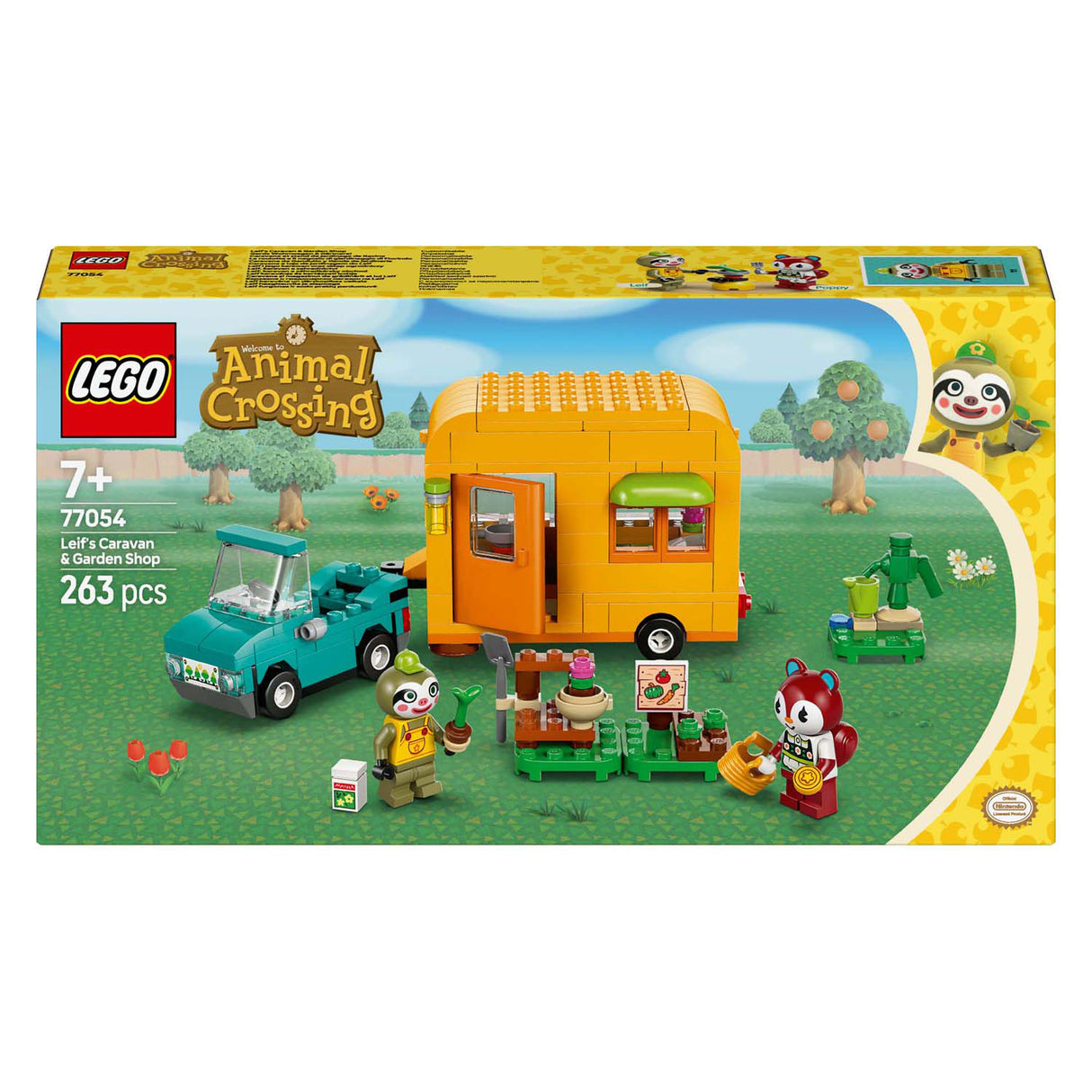 Lego Animal Crossing 77054 Leifs Caravan och Tuinwinkel