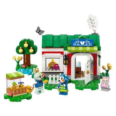 Lego animal crossing kleermakerij van de zusjes able creatief speelgoed voor kinderen 77055