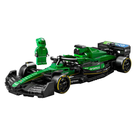 Lego speed champions aston martin aramco f1 amr24 racewagen set - 77245