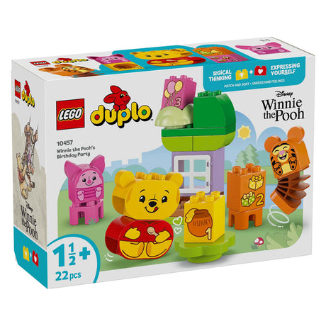 Lego duplo disney - het verjaardagsfeest van winnie de poeh constructiespeelgoed (10457)