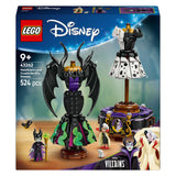 Lego ® disney villains - de jurken van maleficent en cruella de vil - 43262