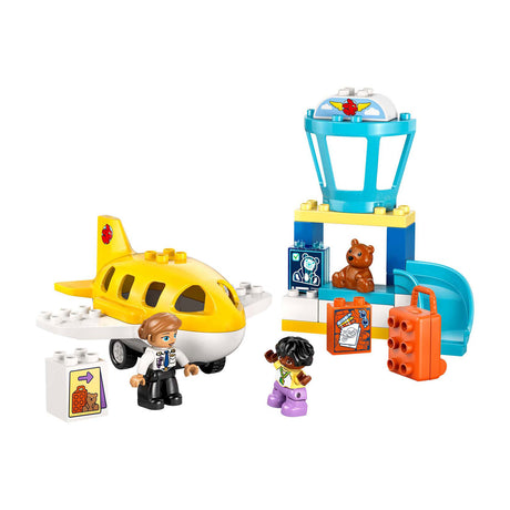 Lego duplo voor het eerst op het vliegveld educatief speelgoed voor peuters 10443