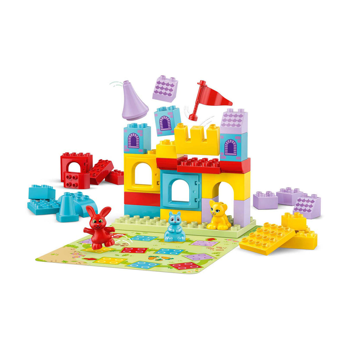 Lego duplo hopsy's kasteelspel educatief speelgoed bordspel - 10450