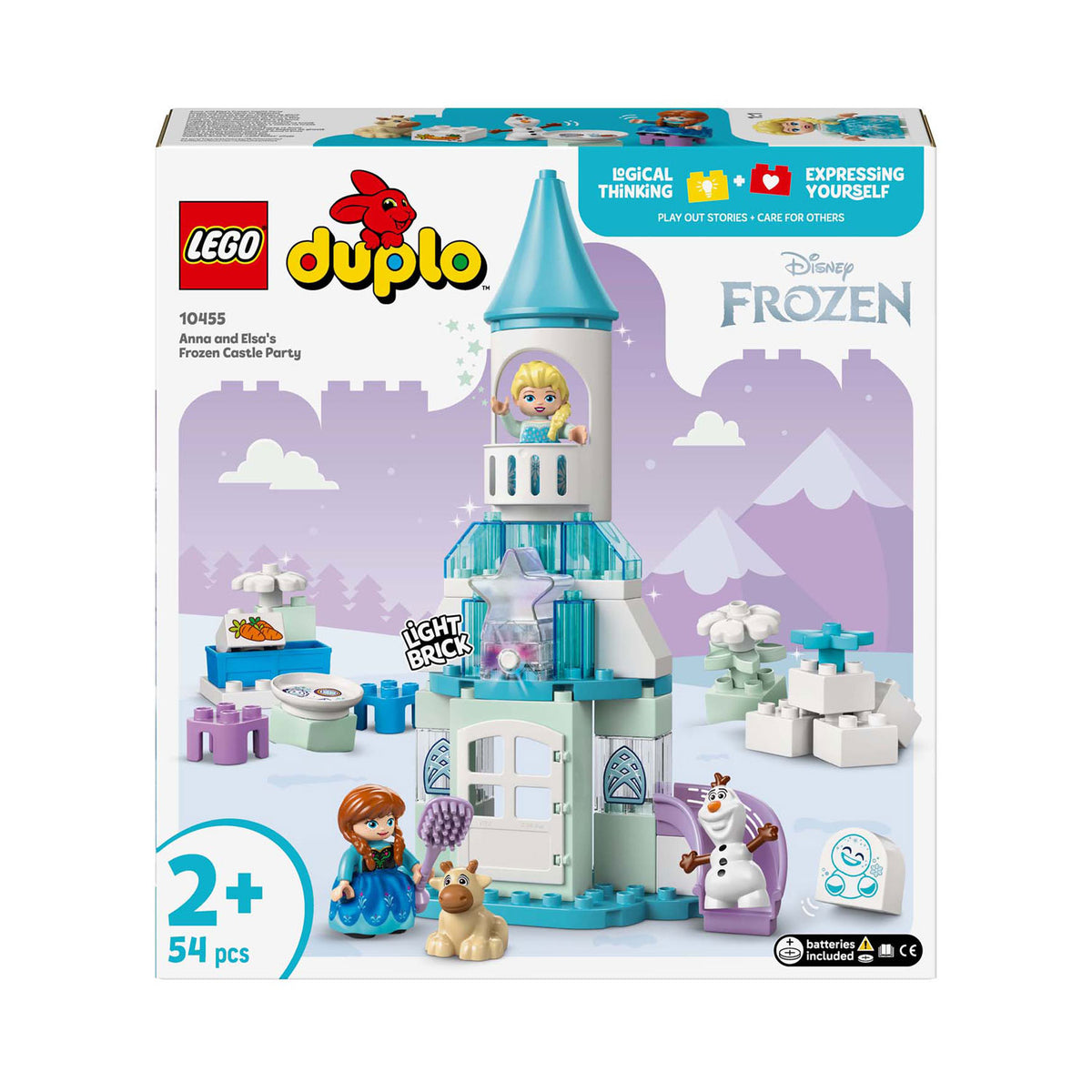Lego duplo 10455 anna en elsa's frozen kasteelfeest