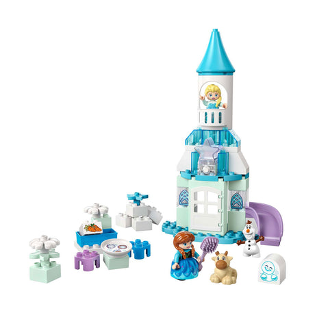 Lego duplo ǀ disney anna en elsa's frozen kasteelfeest, bouwbaar speelgoed voor peuters 10455