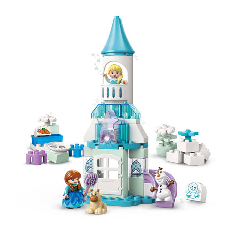 Lego duplo ǀ disney anna en elsa's frozen kasteelfeest, bouwbaar speelgoed voor peuters 10455