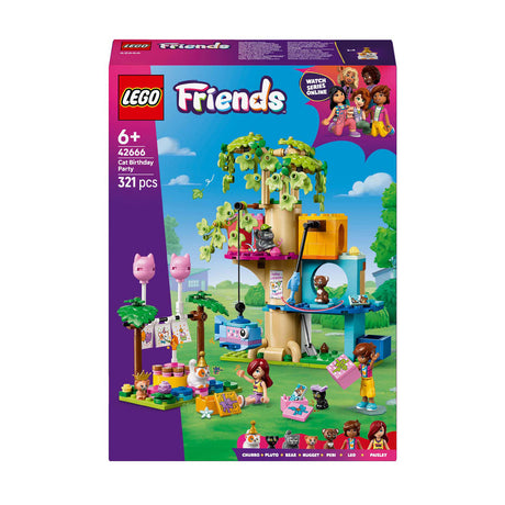 Lego ® friends kattenverjaardagsfeestje en boomhut set - 42666