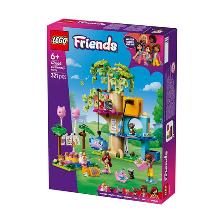 Lego ® friends kattenverjaardagsfeestje en boomhut set - 42666