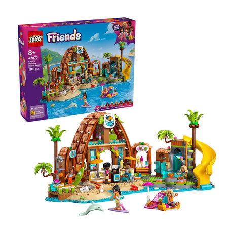 Lego friends 42673 familie vakantie strandresort