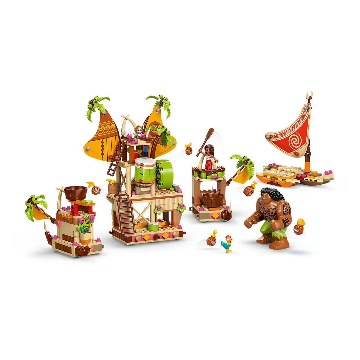 Lego disney vaiana 2 kakamora boot - 43258