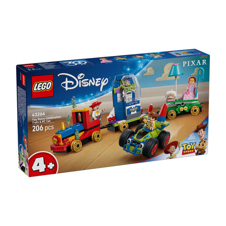 Lego disney en pixar's toy story feesttrein en rc auto set - 43264