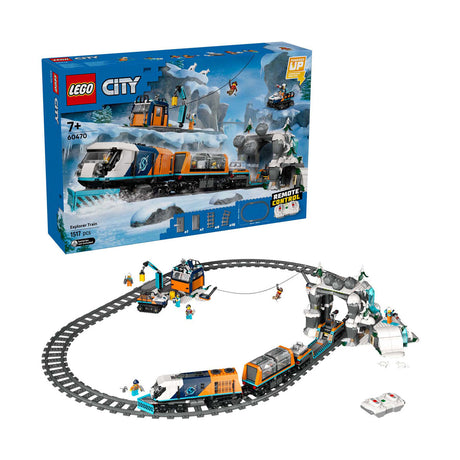 Lego city onderzoekstrein op de noordpool voertuig speelgoed - 60470
