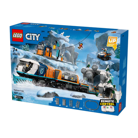Lego city onderzoekstrein op de noordpool voertuig speelgoed - 60470