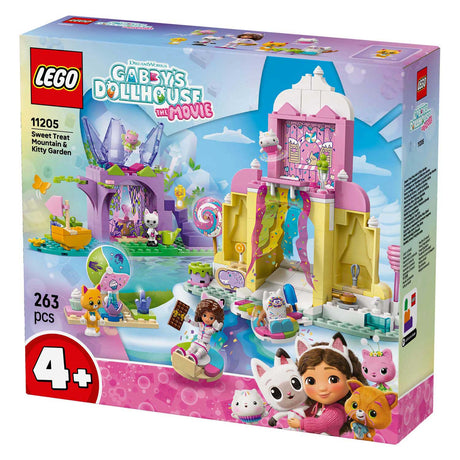 Lego ® gabby's poppenhuis snoepjesberg en kittentuin - 11205