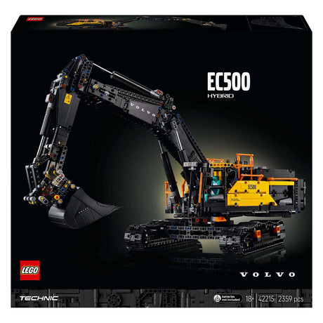 Lego ® technic volvo ec500 hybrid graafmachine - 42215