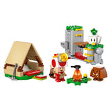 Lego super mario - toad-baas' kampeerplaats constructiespeelgoed (72040)