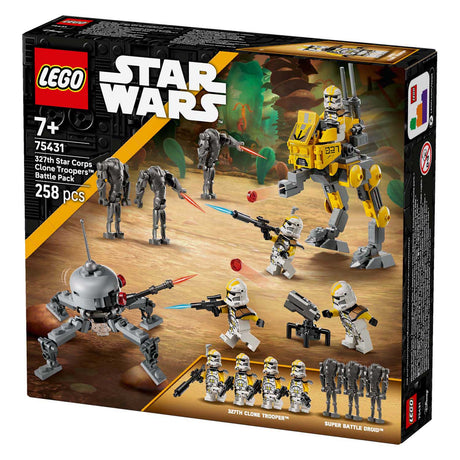 Lego star wars 75431 327th star corps clone troopers battle pack