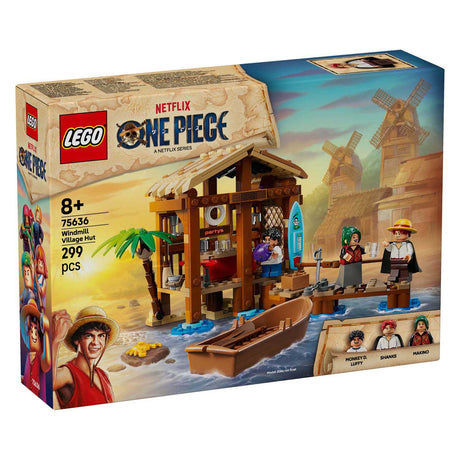 Lego ® one piece hut in windmolendorp bouwset - 75636