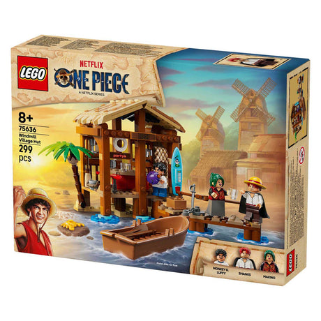 Lego ® one piece hut in windmolendorp bouwset - 75636