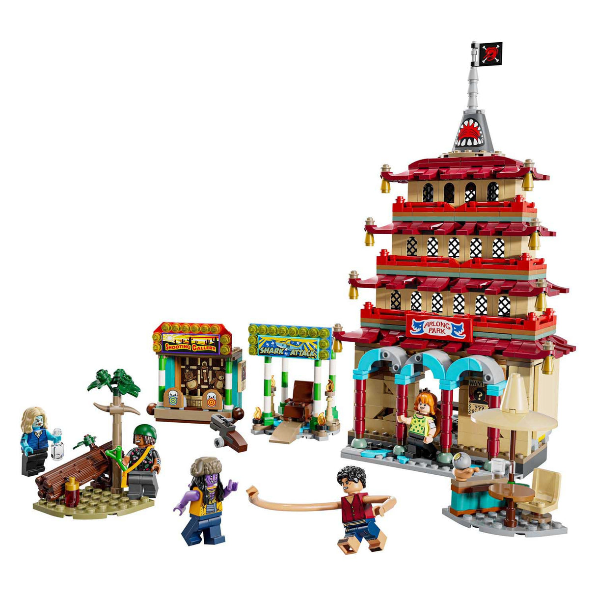 Lego ® one piece de strijd bij arlong park bouwset - 75638
