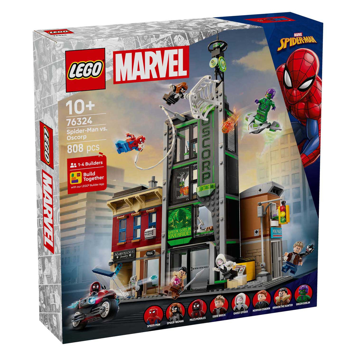 Lego ® marvel spider-man vs. oscorp - 76324