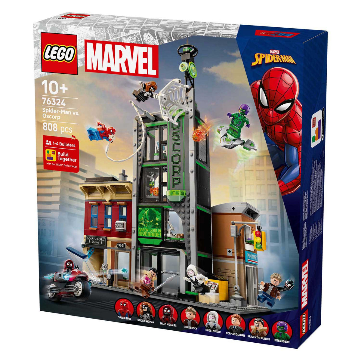 Lego ® marvel spider-man vs. oscorp - 76324
