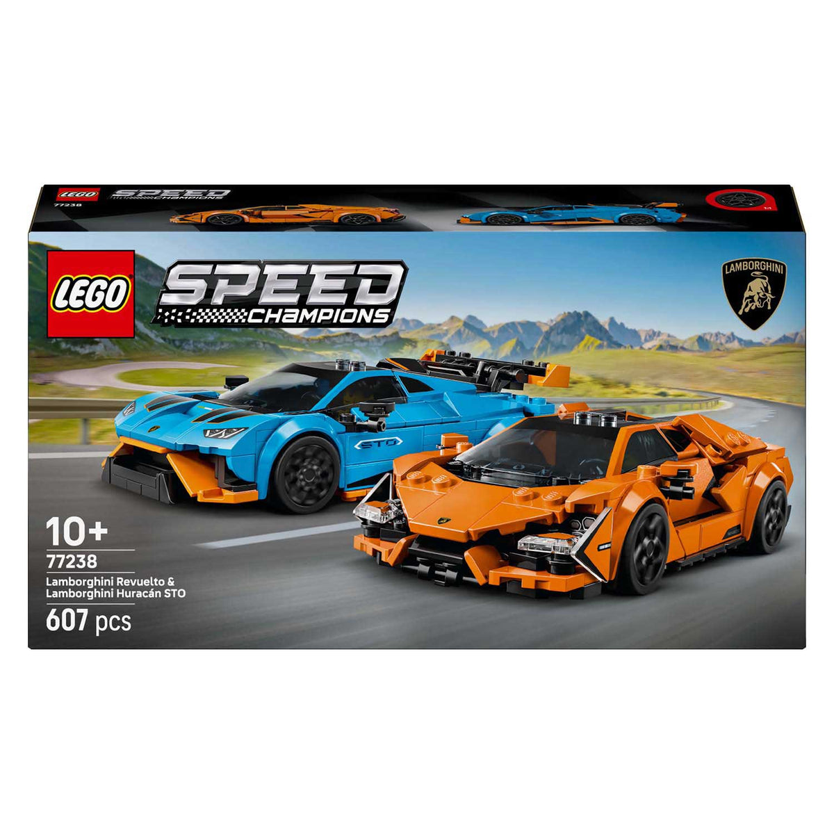 Lego ® speed champions lamborghini revuelto en huracán sto - 77238