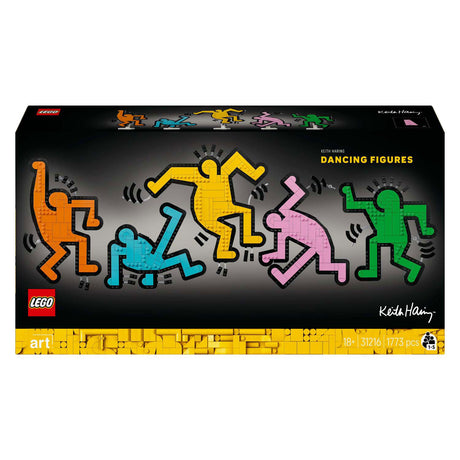 Lego ® art keith haring dansende figuren - 31216
