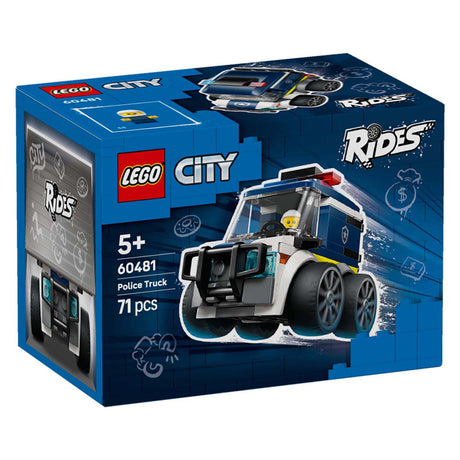 Lego city voertuigen rides – politiewagen