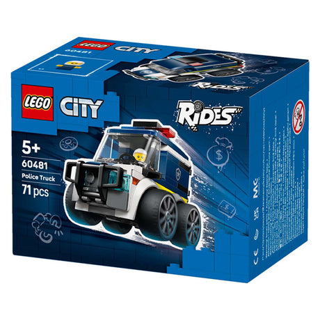 Lego city voertuigen rides – politiewagen