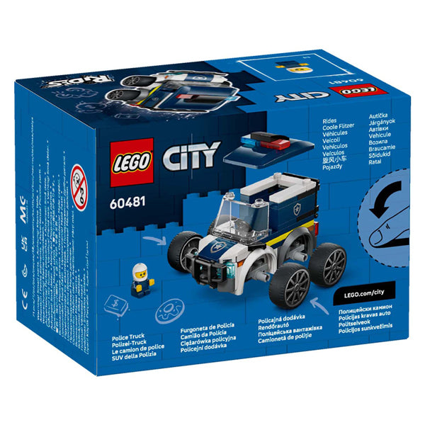 Lego city voertuigen rides – politiewagen
