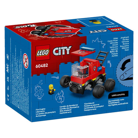 Lego city voertuigen rides – brandweerwagen