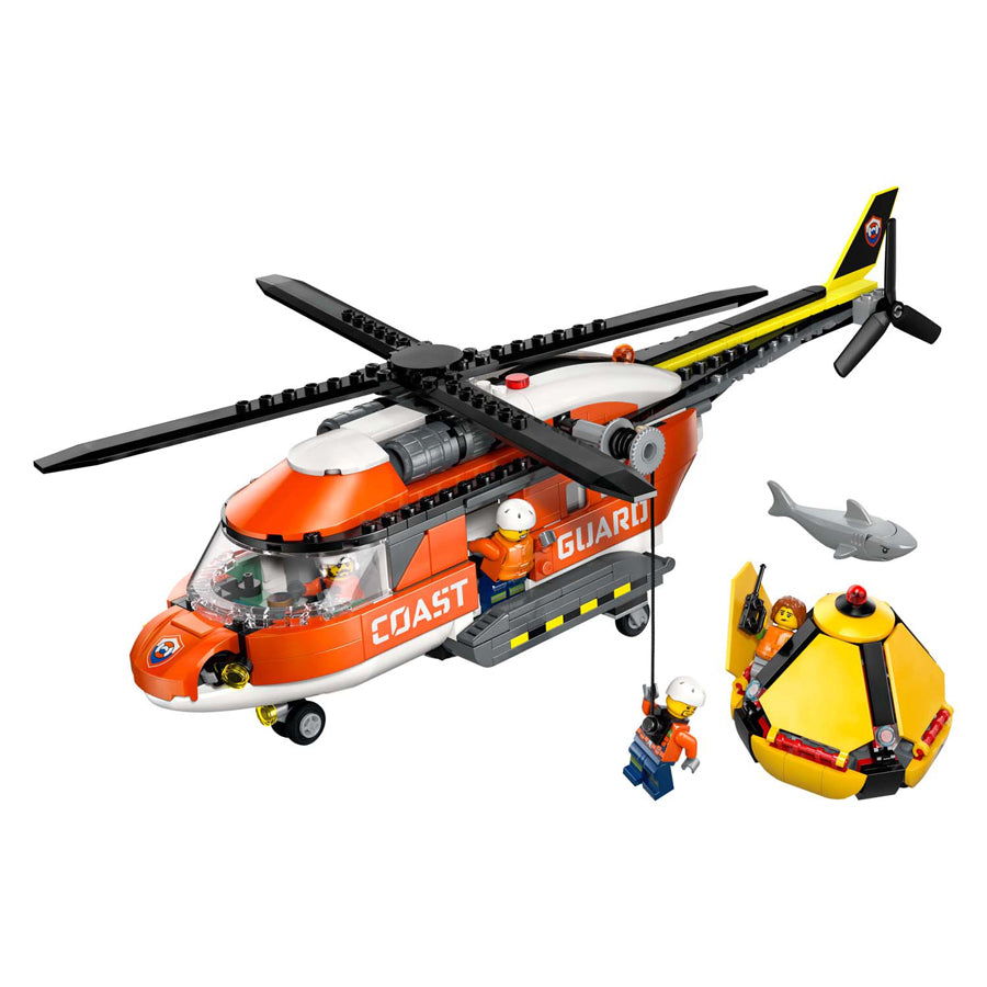 Lego city exploration - kustwacht helikopter - 60503