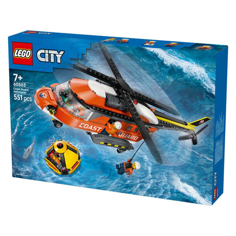 Lego city exploration - kustwacht helikopter - 60503