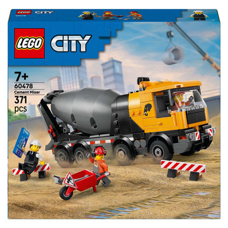 Lego city great vehicles - cementwagen - 6+ jaar - inclusief figuren