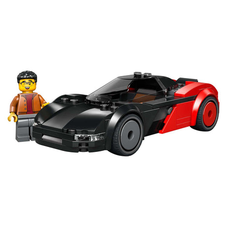 Lego city ev supercar auto bouwpakket met speelgoed voor kinderen met minifiguur - 60486