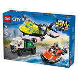 Lego city 60505 vliegtuig, servicewagen en hovercraft remix